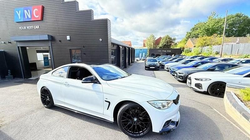 White Used 2016 BMW 420 M Sport Coupe | £13,491 (A bit pricey) - Image 1/4