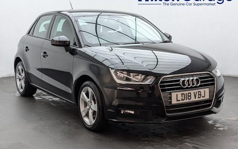 Black Used 2018 Audi A1 Sportback Sport Hatchback | £13,050 (Good price) - Image 1/4
