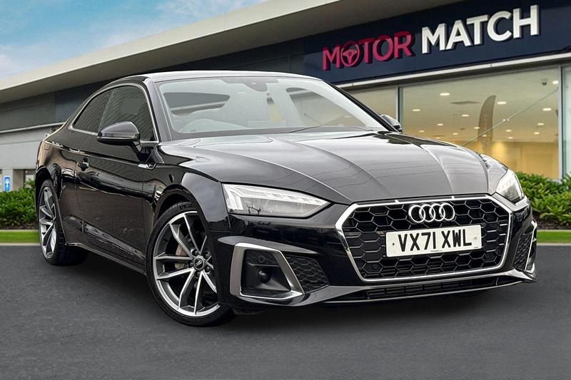 Used Audi A5 S-Line 2021 Black Coupe