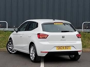 Used Seat Ibiza XCELLENCE 115 HP (84 kW) 2024 White Hatchback