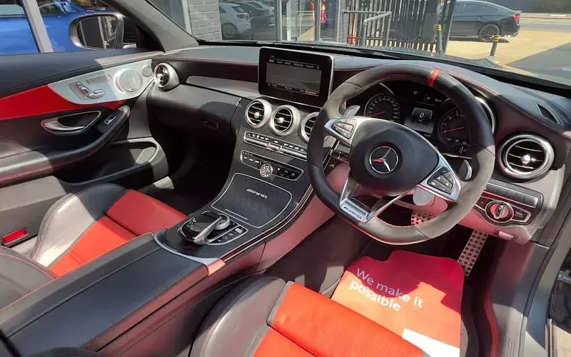 Used Mercedes C63 AMG Premium Plus 510 HP (375 kW) 2018 Grey Coupe