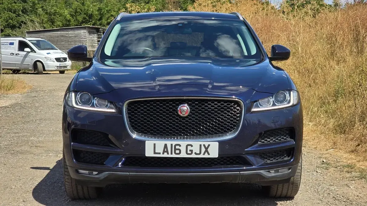 Used Jaguar F-Pace Portfolio 2016 Blue SUV