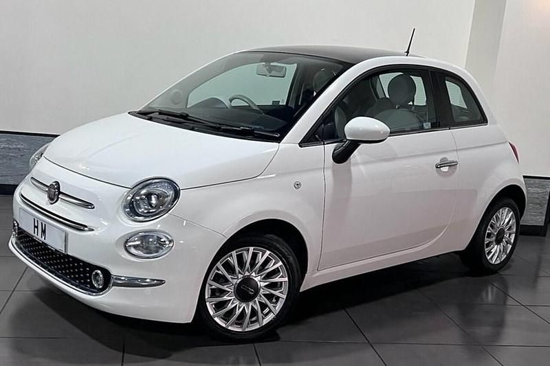 Used Fiat 500 Lounge 85 HP (62 kW) 2020 White Hatchback