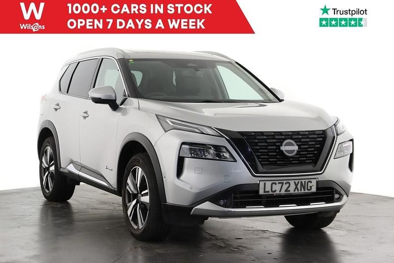 Silver Used 2022 Nissan X-Trail Tekna SUV | £30,599 (Fair price) - Image 1/4