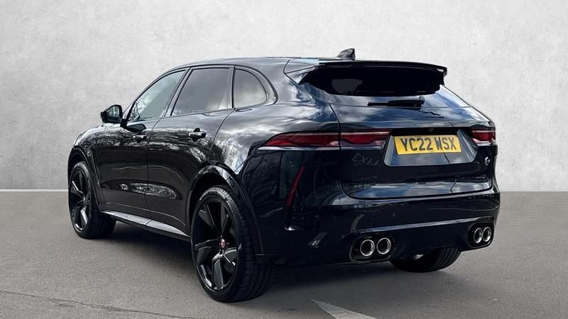 Used Jaguar F-Pace SVR 550 HP (404 kW) 2022 Black SUV