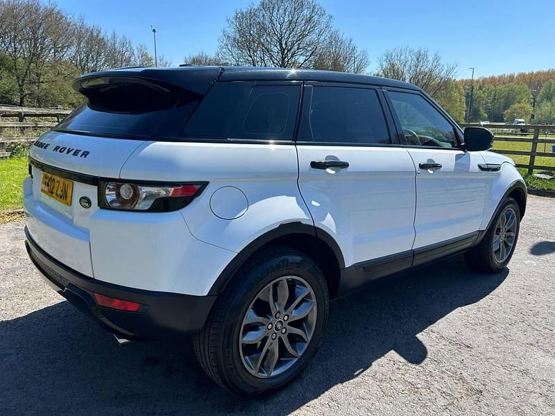 Begagnad Land Rover Range Rover evoque Pure 2012 Vit SUV