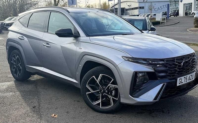 New Hyundai Tucson N Line 160 HP (117 kW) 2025 White SUV