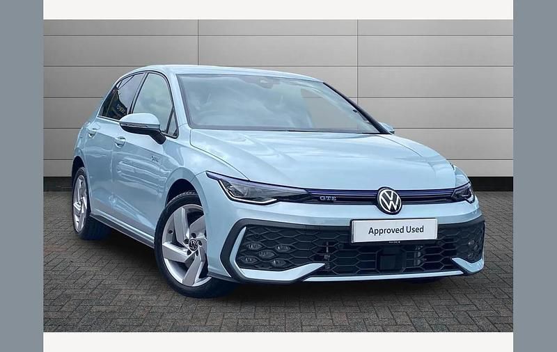 Used VW Golf VIII GTE 272 HP (200 kW) 2025 Crystal ice blue Hatchback