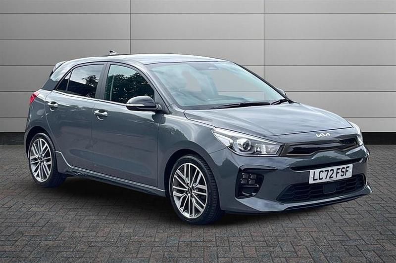 Grey Used 2022 Kia Rio 2 Hatchback | £16,350 (Expensive) - Image 1/4