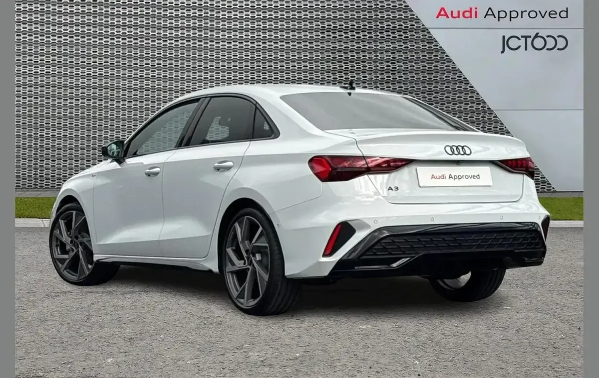 Used Audi A3 Black Edition 147 HP (108 kW) 2026 White Sedan