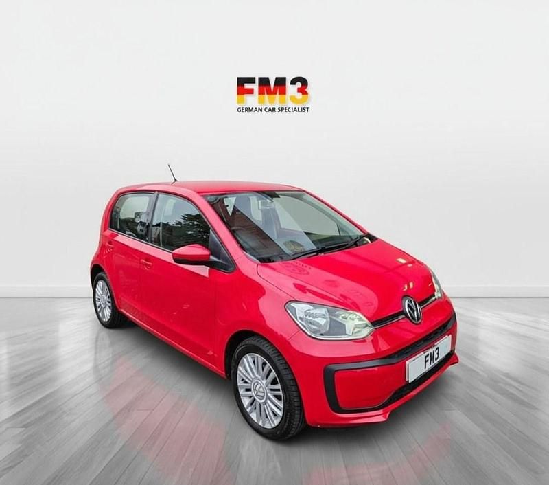 Used VW up! move up! 60 HP (44 kW) 2017 Red Hatchback
