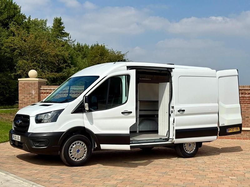 Used Ford Transit 170 HP (125 kW) 2020 White Cabriolet