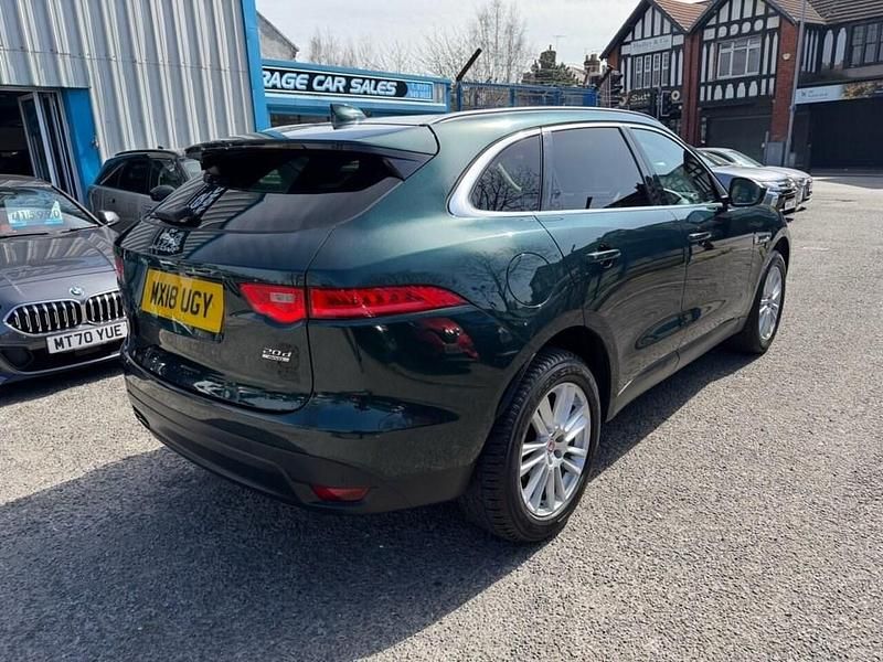 Used Jaguar F-Pace Portfolio 2018 Green SUV