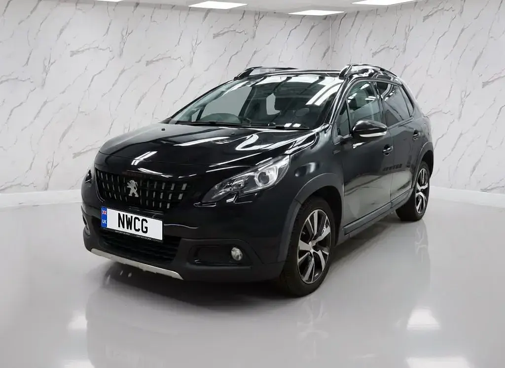 Used Peugeot 2008 GT-line 120 HP (88 kW) 2018 Black SUV