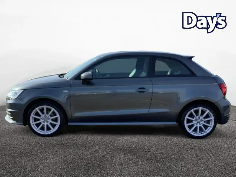 Used Audi A1 S-Line 116 HP (85 kW) 2017 Grey Hatchback
