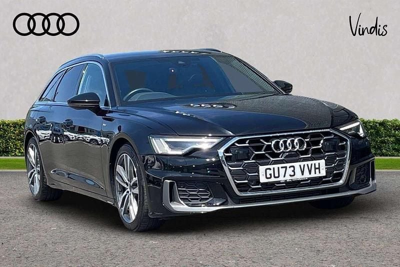 Black Used 2023 Audi A6 S-Line Estate | £30,833 (Fair price) - Image 1/4