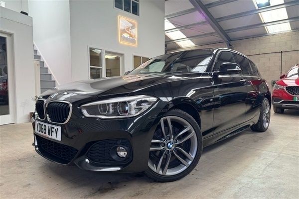 Black Used 2018 BMW 118 M Sport Hatchback | £13,495 (Good price) - Image 1/1