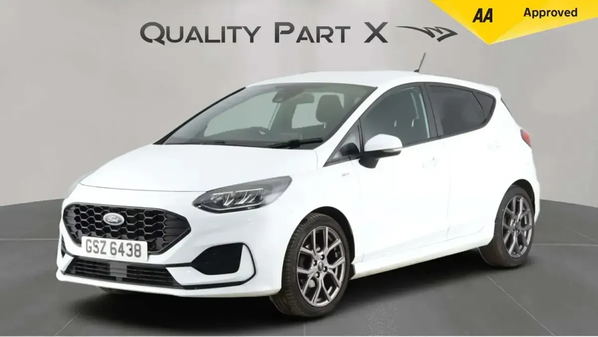 Used Ford Fiesta ST-Line 100 HP (73 kW) 2023 White Hatchback
