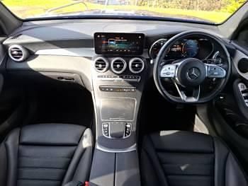 Used Mercedes GLC300 AMG Line Premium 245 HP (180 kW) 2022 Blue SUV