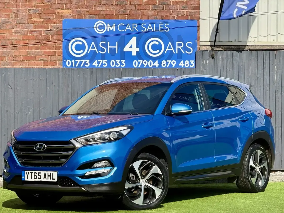 Used Hyundai Tucson Premium 2015 Blue SUV