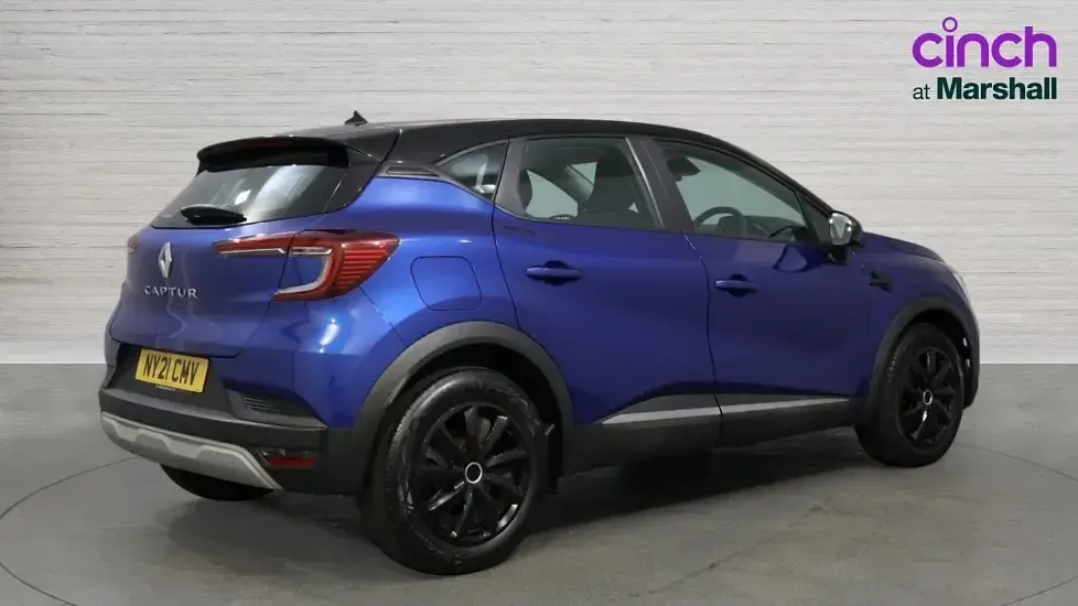 Used Renault Captur Play 100 HP (73 kW) 2021 Blue SUV