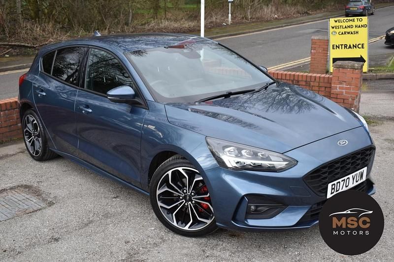 Used Ford Focus ST-Line X 2020 Blue Hatchback
