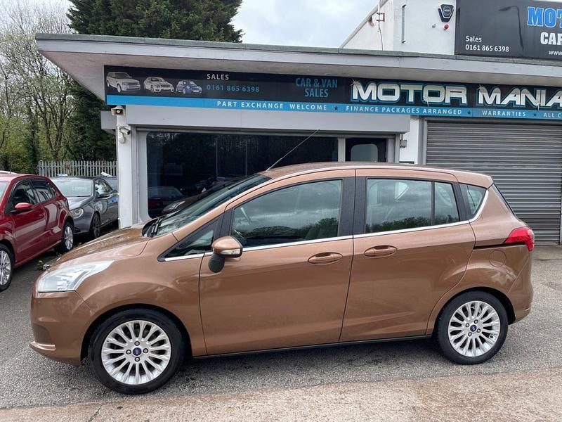Used Ford B-MAX Titanium 100 HP (73 kW) 2013 Gold MPV