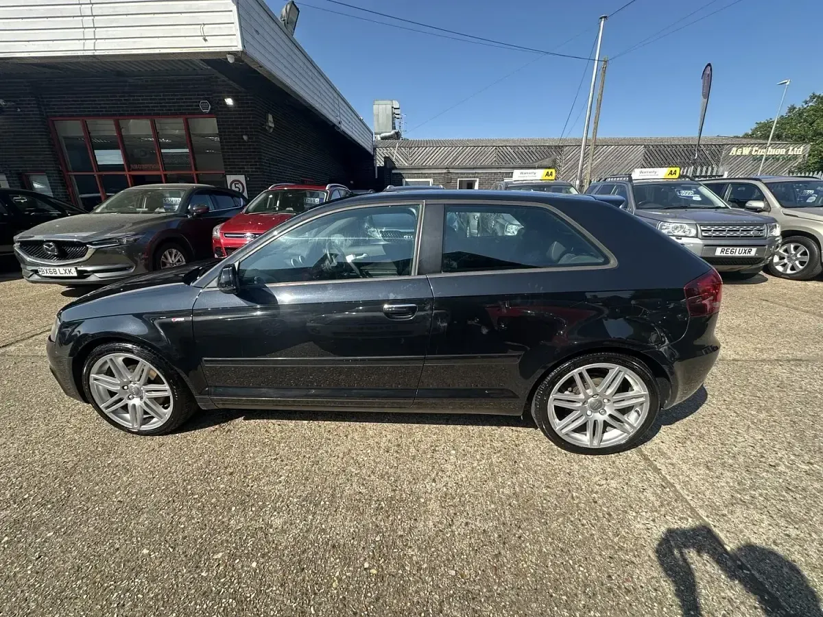Used Audi A3 S-Line 2012 Black Hatchback