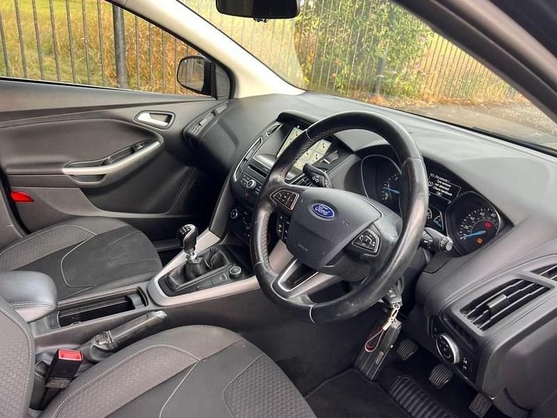 Black Used 2017 Ford Focus Zetec Hatchback | £6,995 (Fair price) - Image 1/1