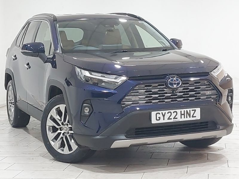 Blue Used 2022 Toyota RAV4 Hybrid SUV | £29,998 (Fair price) - Image 1/4