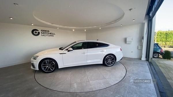 Used Audi A5 S-Line 2022 White Coupe