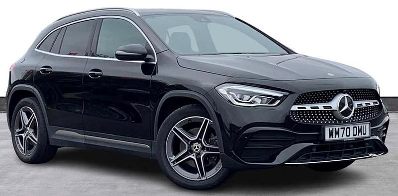 Black Used 2021 Mercedes GLA220 AMG line SUV | £23,995 (Fair price) - Image 1/3