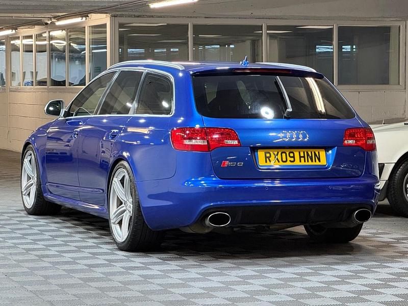 Used Audi RS6 S-Line 580 HP (426 kW) 2009 Blue Estate