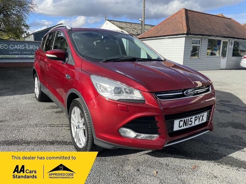 Red Used 2015 Ford Kuga Titanium X SUV | £7,490 (Fair price) - Image 1/4