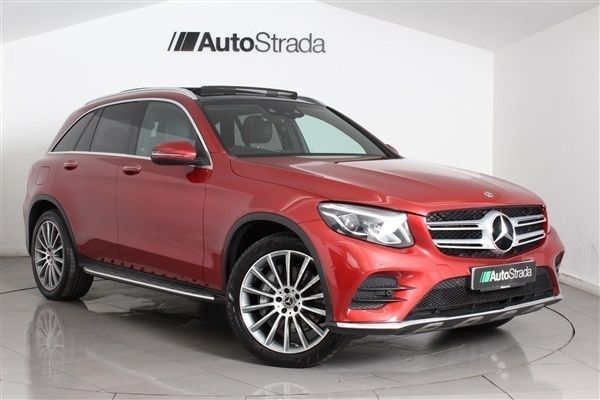 Red Used 2019 Mercedes GLC250 AMG Line Premium SUV | £23,495 (A bit pricey) - Image 1/1