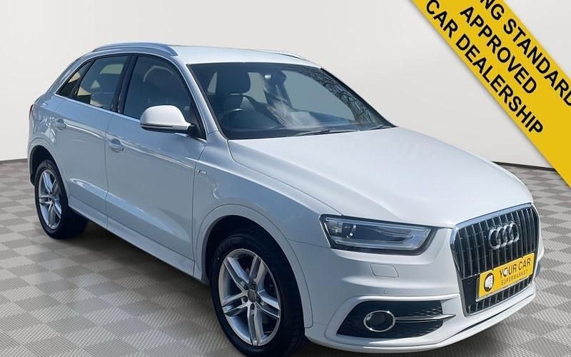 Usado Audi Q3 S-Line 150 HP (110 kW) 2014 Branco SUV