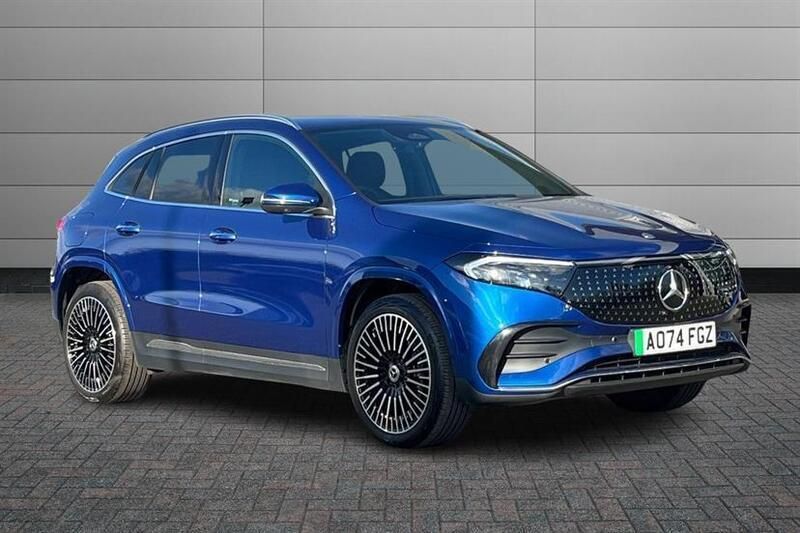 Spectral blue Used 2024 Mercedes EQA350 AMG Line Premium SUV | £31,695 (Fair price) - Image 1/4