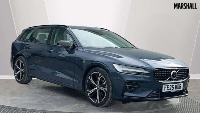 Blue Used 2025 Volvo V60 Plus Estate | £37,078 (A bit pricey) - Image 1/4
