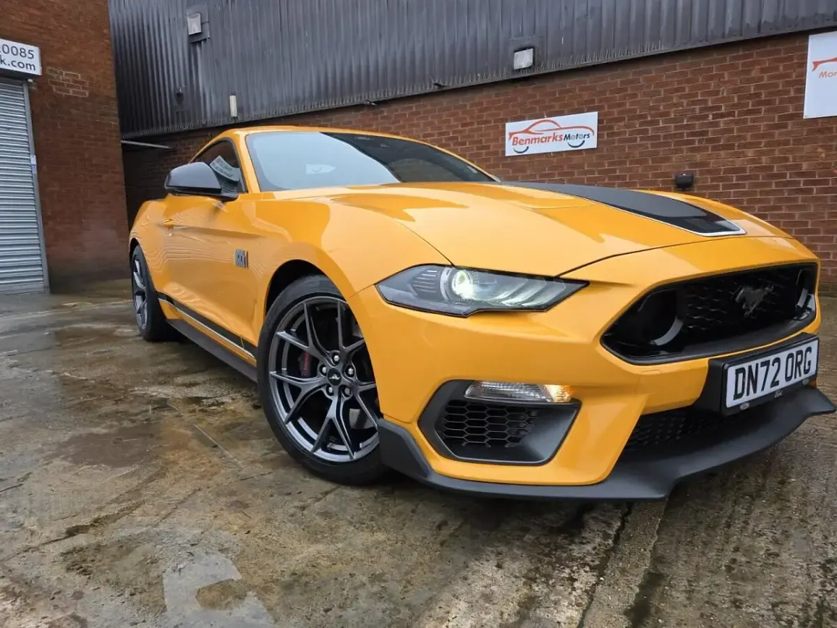 Used Ford Mustang Mach 1 460 HP (338 kW) 2022 Orange Coupe