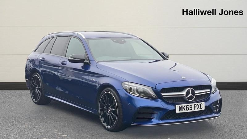 Used Mercedes C43 AMG Premium 2019 Blue Estate