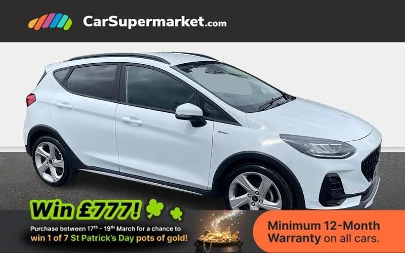 Used Ford Fiesta Active 125 HP (91 kW) 2022 White Hatchback