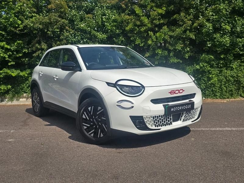 White Used 2024 Fiat 600 Red Hatchback | £20,798 (Fair price) - Image 1/3