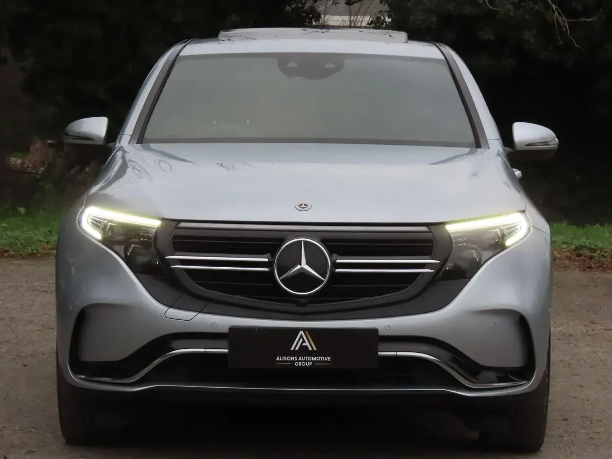 Used Mercedes EQC400 AMG line 300 kW (408 HP) 2020 Silver SUV