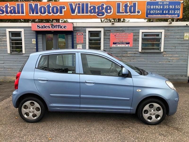 Used Kia Picanto 64 HP (47 kW) 2008 Blue Hatchback