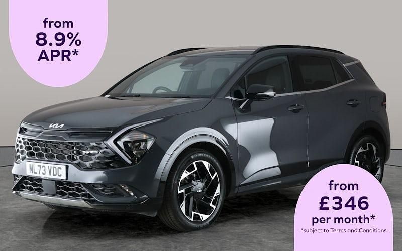 Grey Used 2023 Kia Sportage GT-Line SUV | £23,578 (Super price) - Image 1/3