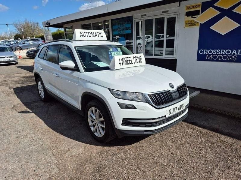 Usado Skoda Kodiaq SE 150 HP (110 kW) 2017 Branco SUV