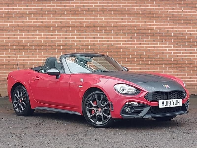 Red Used 2019 Abarth 124 Spider Cabriolet | £18,498 (Fair price) - Image 1/4