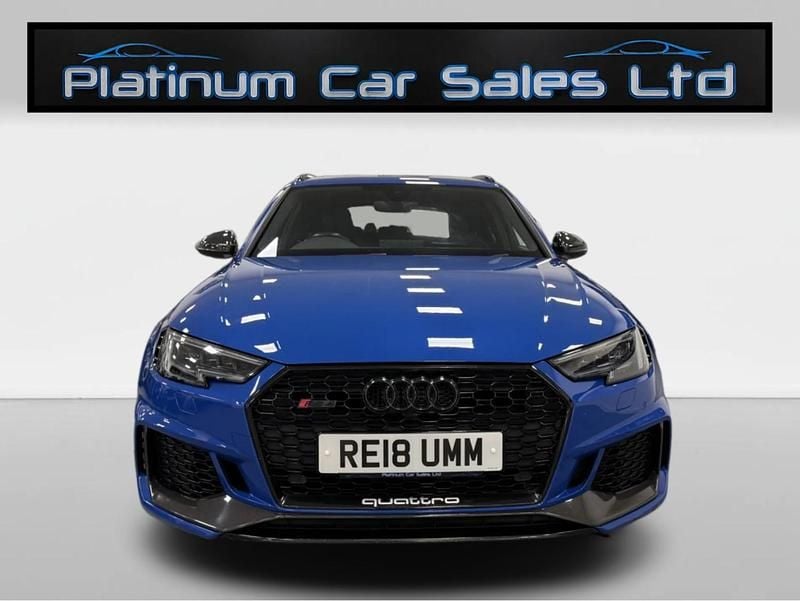 Used Audi RS4 Design 450 HP (330 kW) 2018 Blue Estate