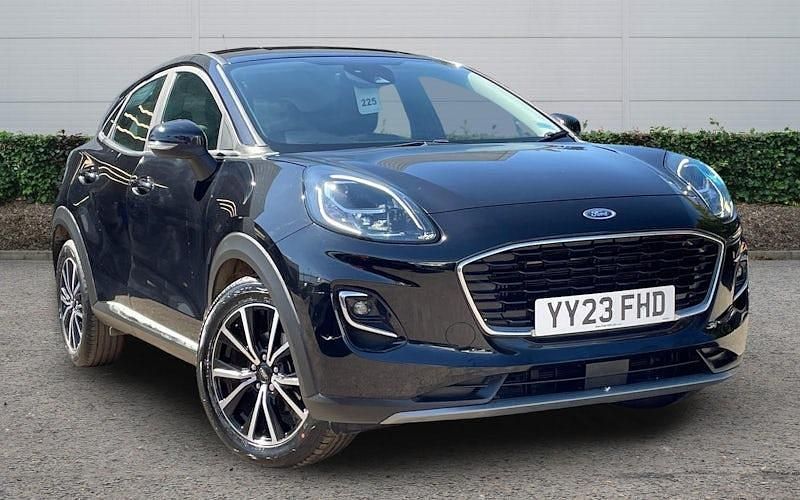Begagnad Ford Puma Titanium 155 HK (114 kW) 2023 Svart SUV