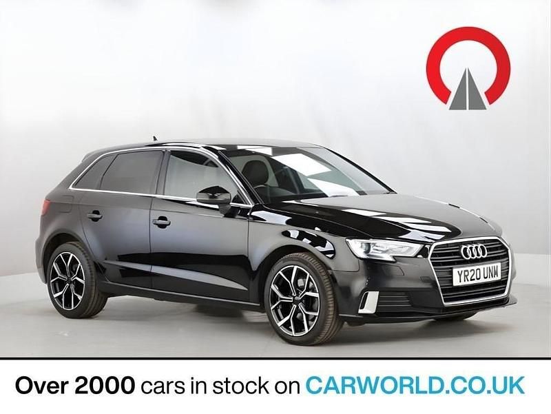 Black Used 2020 Audi A3 Sportback Sport Hatchback | £10,400 (Fair price) - Image 1/4